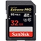 کارت حافظه SDHC سن دیسک مدل Extreme Pro V30 کلاس 10 استاندارد UHS-I U3 سرعت 633X 95MBps ظرفیت 32 گیگابایت